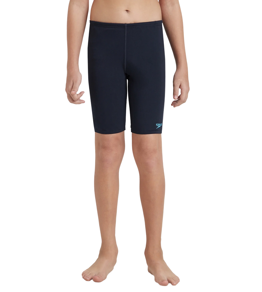 Boy's Recycled Endurance+ Essential Jammer - True Navy & Picton Blue