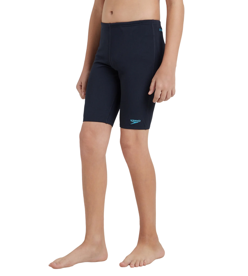 Boy's Recycled Endurance+ Essential Jammer - True Navy & Picton Blue