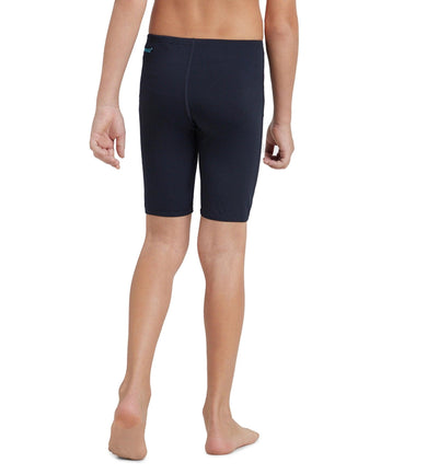 Boy's Recycled Endurance+ Essential Jammer - True Navy & Picton Blue