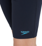 Boy's Recycled Endurance+ Essential Jammer - True Navy & Picton Blue