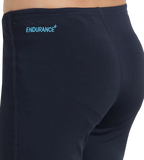 Boy's Recycled Endurance+ Essential Jammer - True Navy & Picton Blue