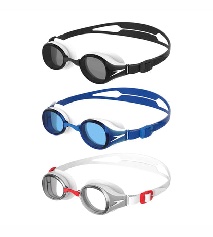 Unisex Adult Hydropure Tint-Lens Swim Goggles - Black & Grey_3