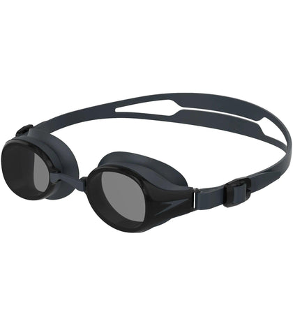 Unisex Adult Hydropure Optical Power Lens Swim Goggles - Black & Smoke