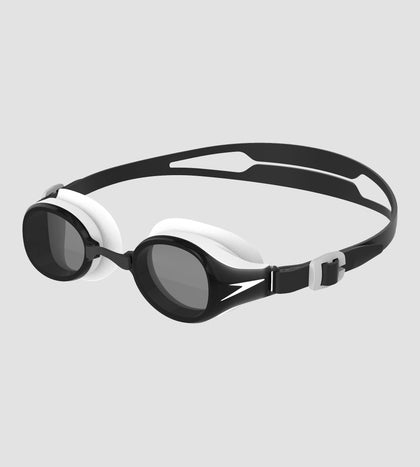 Unisex Kids Hydropure Smoke-Lens Swim Goggles (Age Range -  6-14 Years) - Black & White