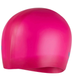 Unisex Kids Long Hair Chlorine Resistant Swim Cap For Boys and Girls - Pink & Blue