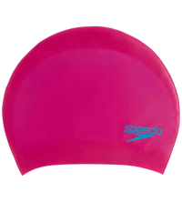Unisex Kids Long Hair Chlorine Resistant Swim Cap For Boys and Girls - Pink & Blue