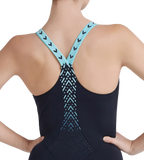 Women's Recycled Endurance+ Hydropro One Piece Swimwear - True Navy & Marine Blue