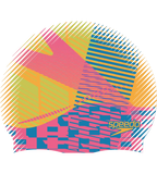 Unisex Digital Printed Swim Cap For Men and Women - Multicolour