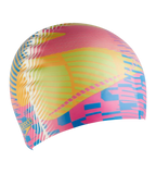 Unisex Digital Printed Swim Cap For Men and Women - Multicolour