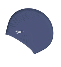 Unisex Adult Bubble Active+ Chlorine Resistant Swim Cap For Men and Women - Blue