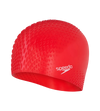 Unisex Bubble Active+ Swim Cap For Men and Women - Red