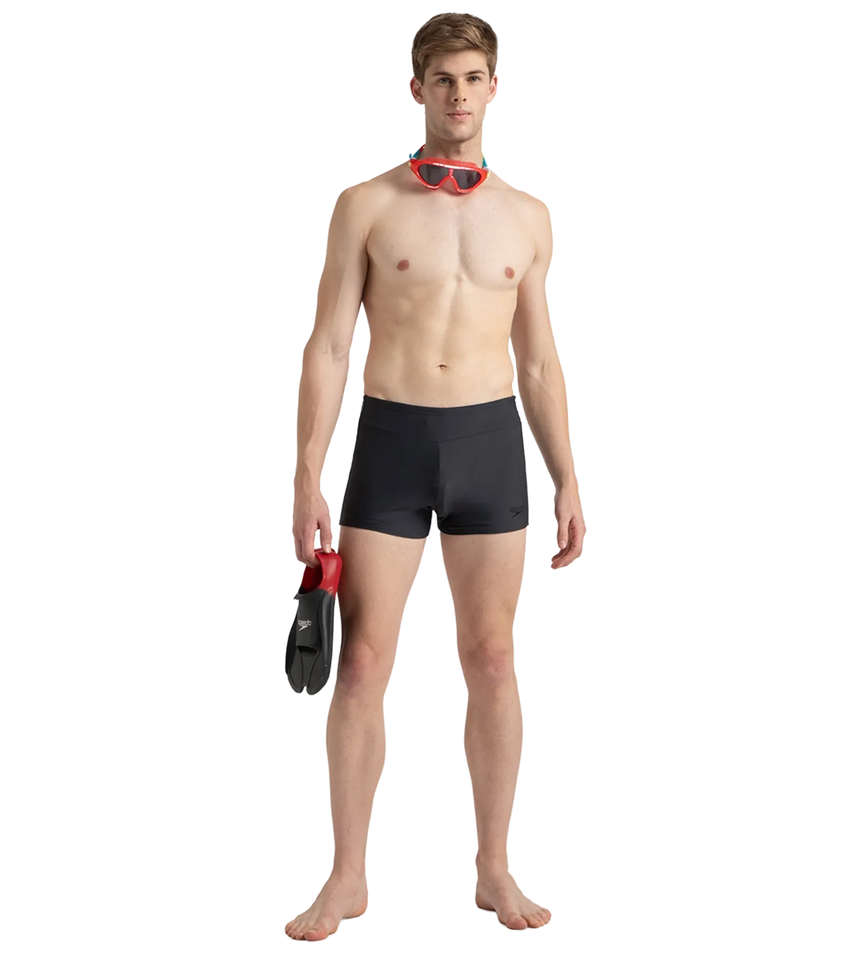 Men's Endurance10 Essential Houston Aquashort - Oxid Grey & Black