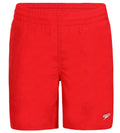 Boy's 100% Polyester Water Repellent Leisure Watershorts - Red