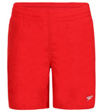 Boy's 100% Polyester Water Repellent Leisure Watershorts - Red