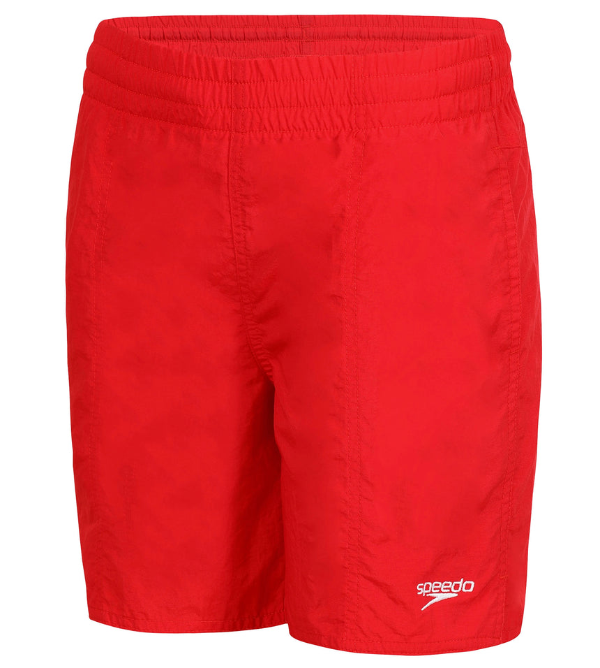 Boy's 100% Polyester Water Repellent Leisure Watershorts - Red