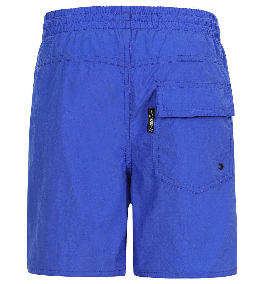 Boy's 100% Polyester Water Repellent Leisure Watershorts - Deep Peri