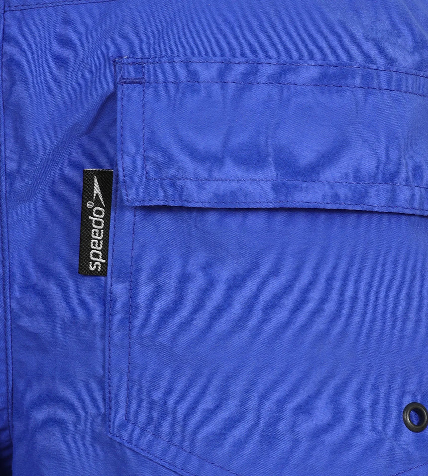 Boy's 100% Polyester Water Repellent Leisure Watershorts - Deep Peri