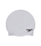 Unisex Moulded Silicone Swim Cap For Men and Women - Grey