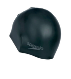 Unisex Moulded Silicone Swim Cap For Men and Women - Black