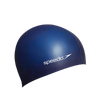 Unisex Flat Silicone Swim Cap For Men and Women - Navy