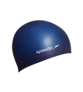 Unisex Flat Silicone Swim Cap For Men and Women - Navy