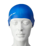 Unisex Kids Flat Silicone Swim Caps - Assorted Colours