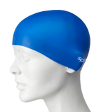 Unisex Kids Flat Silicone Swim Caps - Assorted Colours