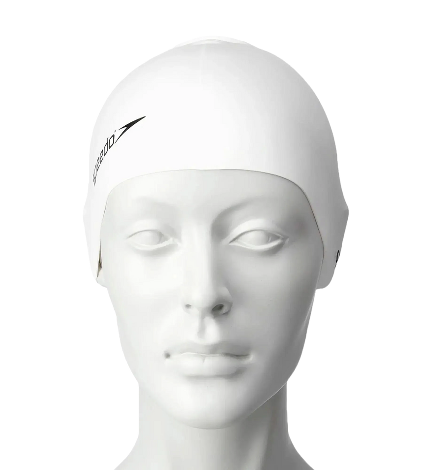 Unisex Kids Flat Silicone Swim Caps - Assorted Colours