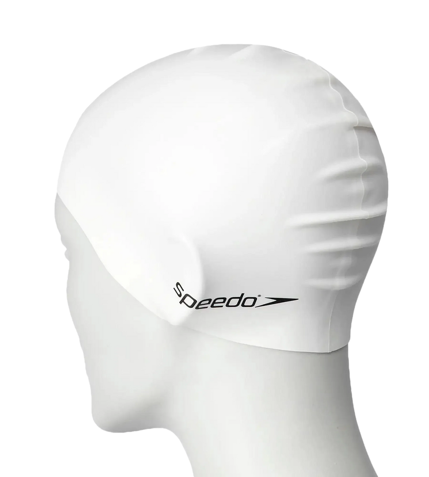 Unisex Kids Flat Silicone Swim Caps - Assorted Colours