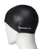 Unisex Kids Flat Silicone Swim Caps - Assorted Colours