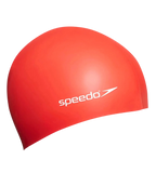 Unisex Kids Flat Silicone Swim Caps - Assorted Colours