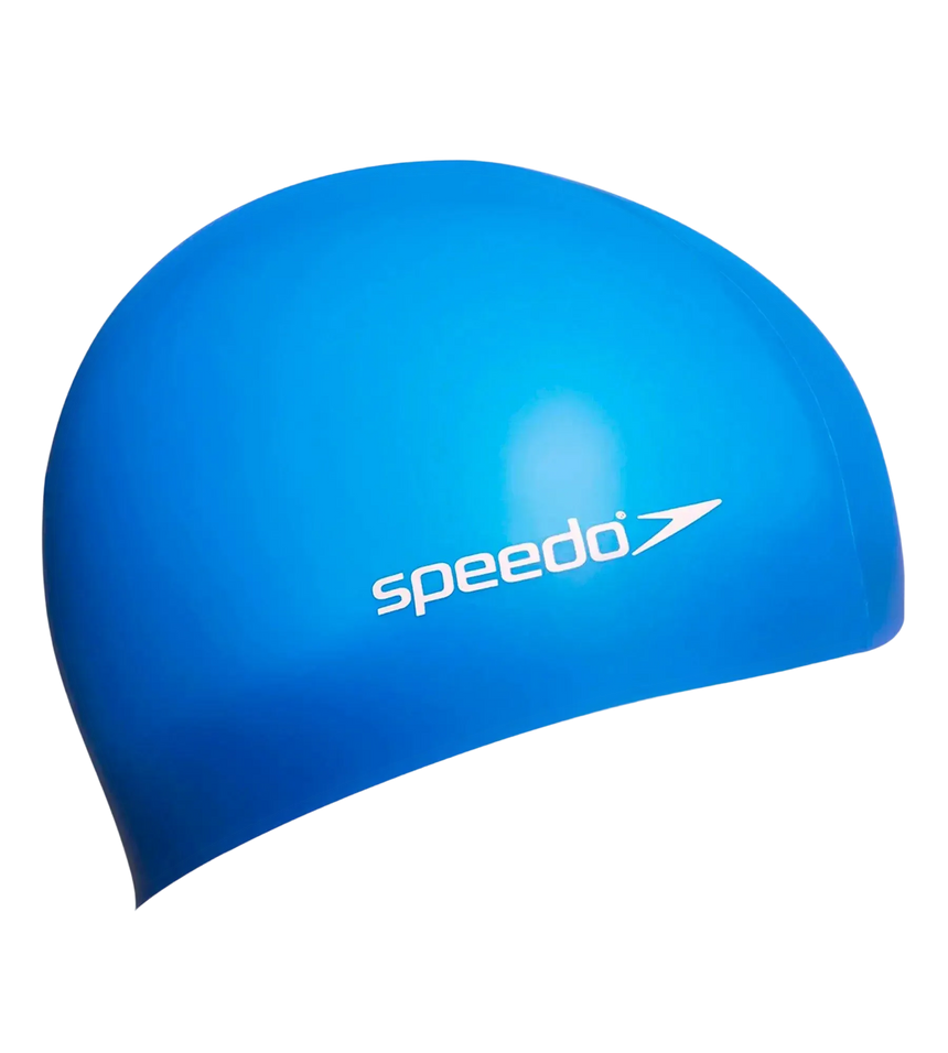 Unisex Kids Flat Silicone Swim Caps - Assorted Colours