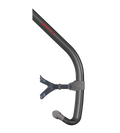 Unisex Adult Bullet Head Centre Snorkel For Men and Women - Black & Smoke