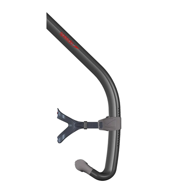Unisex Adult Bullet Head Centre Snorkel For Men and Women - Black & Smoke