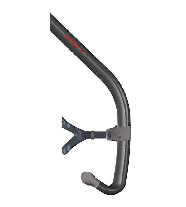 Unisex Adult Bullet Head Centre Snorkel For Men and Women - Black & Smoke