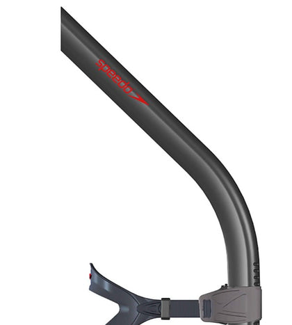 Unisex Adult Bullet Head Centre Snorkel For Men and Women - Black & Smoke
