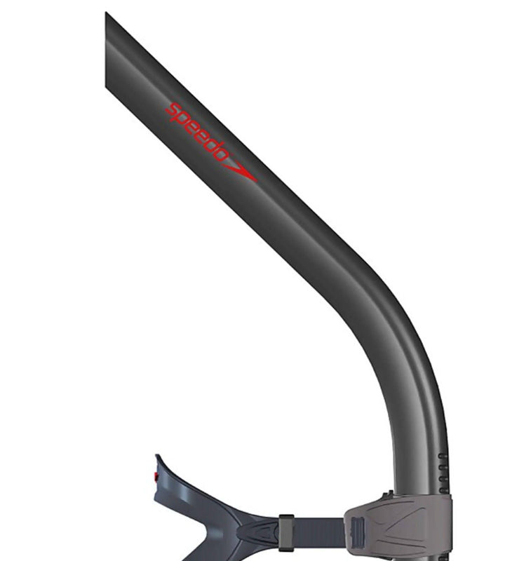 Unisex Adult Bullet Head Centre Snorkel For Men and Women - Black & Smoke