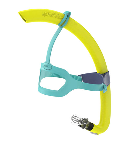 Unisex Kids Centre Snorkel With Head Belt For Boys and Girls - Yellow