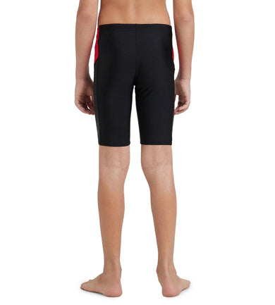 Boy's Endurance 10 Dive Jammer - Black & Fed Red