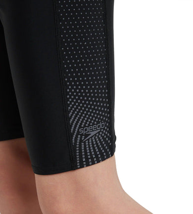 Boy's Endurance 10 Dive Jammer - Black & Fed Red