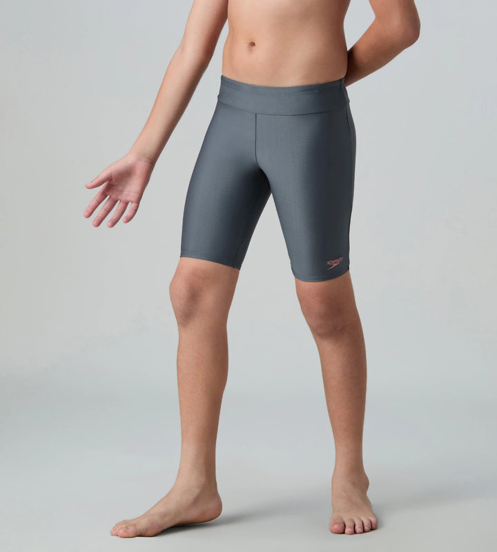 Boy's Endurance10 Essential Houston Jammer - Grey Lead & Tropical Coral