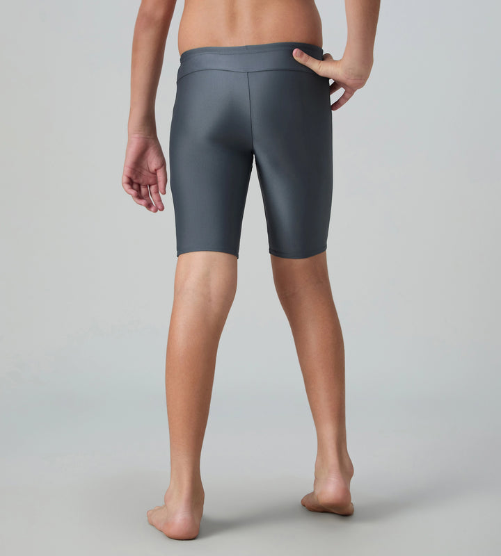 Boy's Endurance10 Essential Houston Jammer - Grey Lead & Tropical Coral