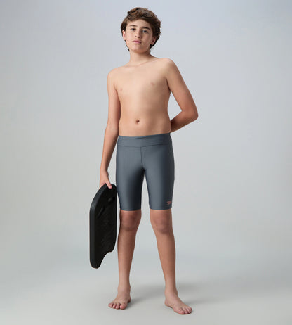 Boy's Endurance10 Essential Houston Jammer - Grey Lead & Tropical Coral