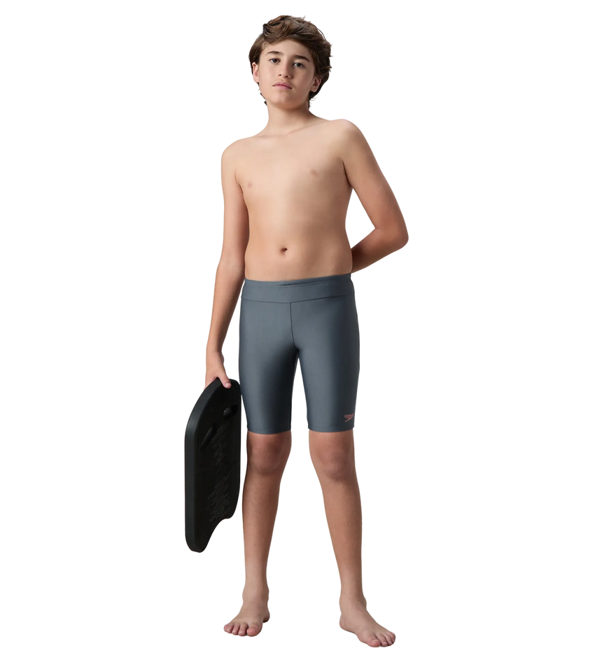 Boy's Endurance10 Essential Houston Jammer - Grey Lead & Tropical Coral