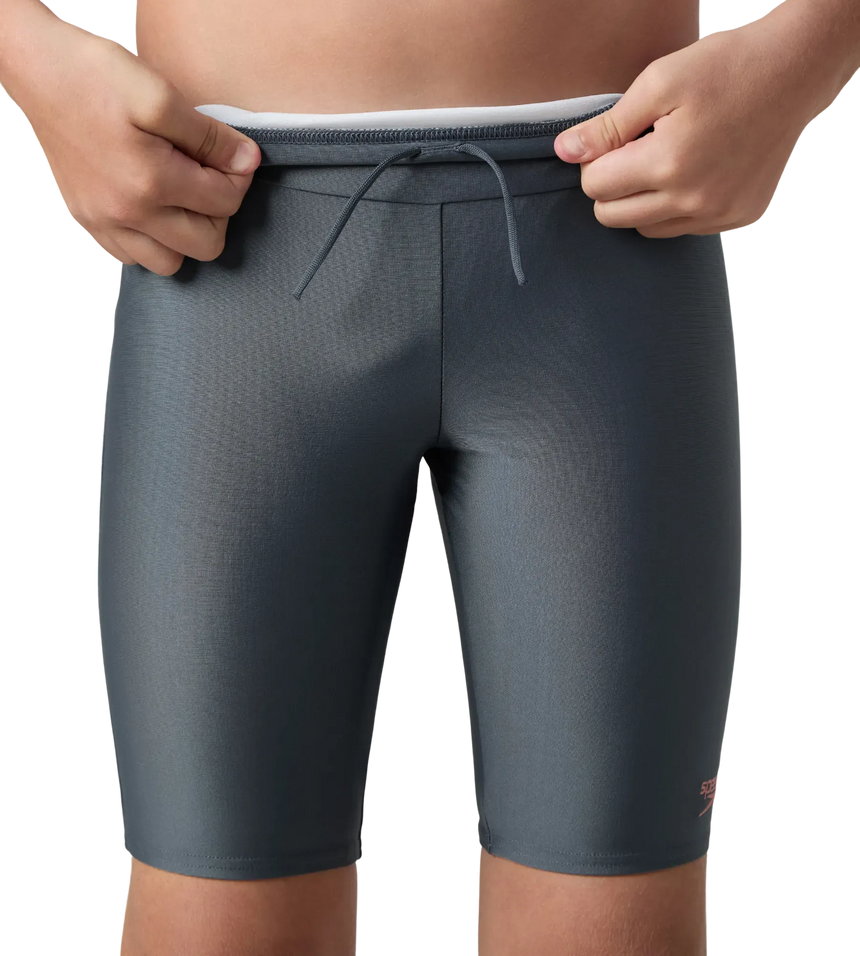 Boy's Endurance10 Essential Houston Jammer - Grey Lead & Tropical Coral