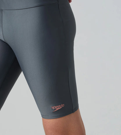 Boy's Endurance10 Essential Houston Jammer - Grey Lead & Tropical Coral