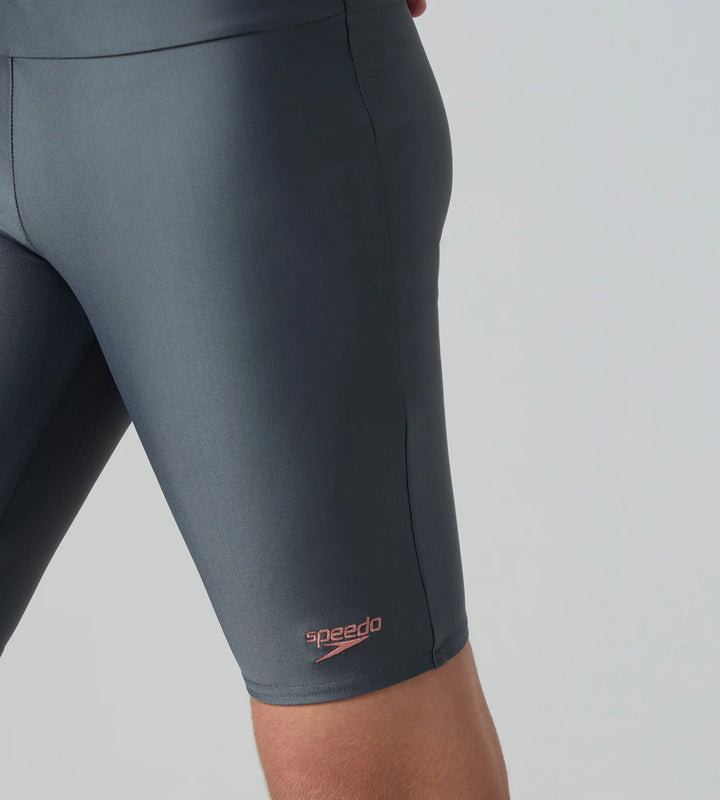 Boy's Endurance10 Essential Houston Jammer - Grey Lead & Tropical Coral