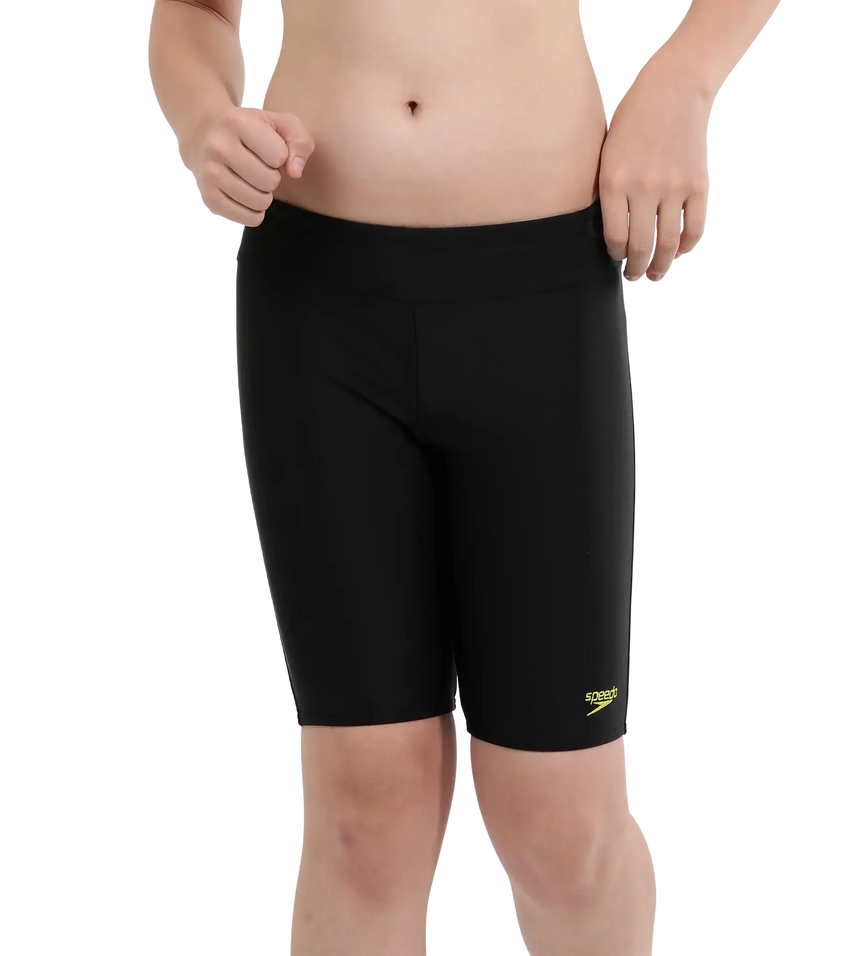Boy's Endurance 10 Essential Houston Jammer - Black & Lemon Drizzle