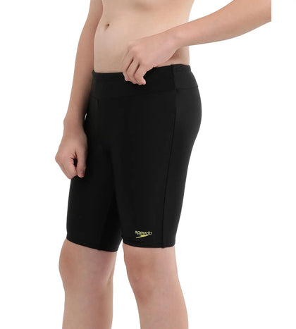 Boy's Endurance Essential Houston Jammer - Black  &  Lemon Drizzle_2