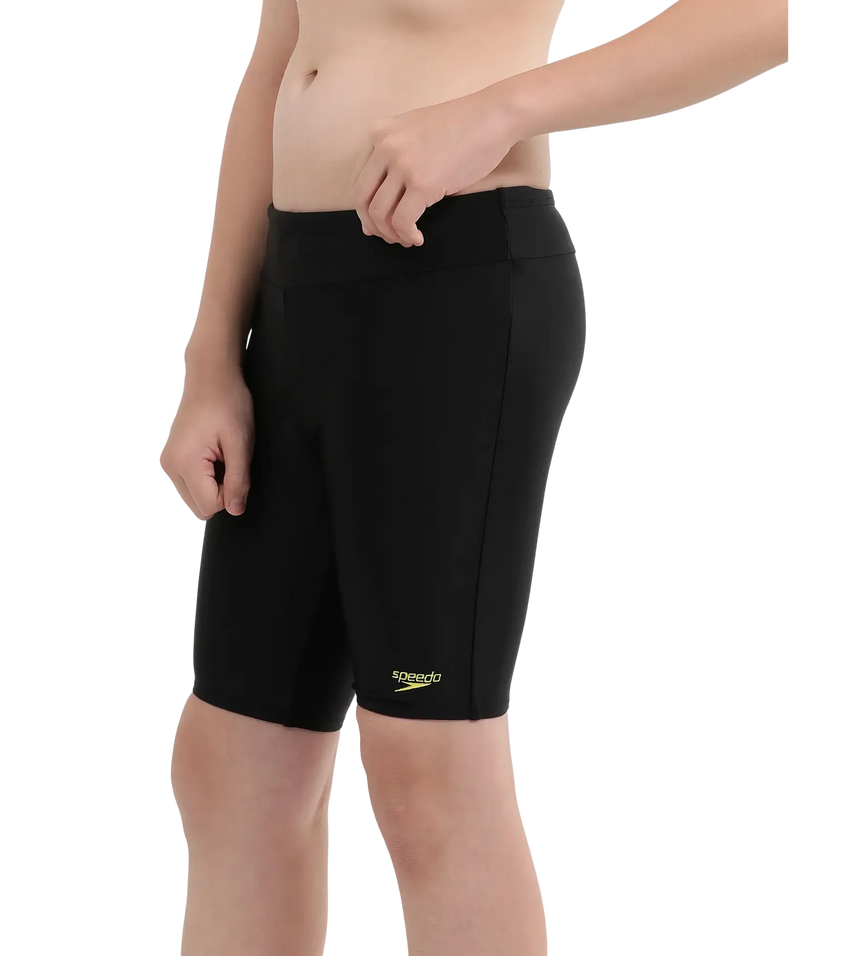 Boy's Endurance 10 Essential Houston Jammer - Black & Lemon Drizzle